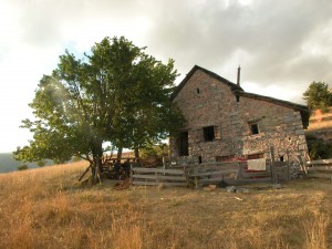 La maison vers 20H en juillet